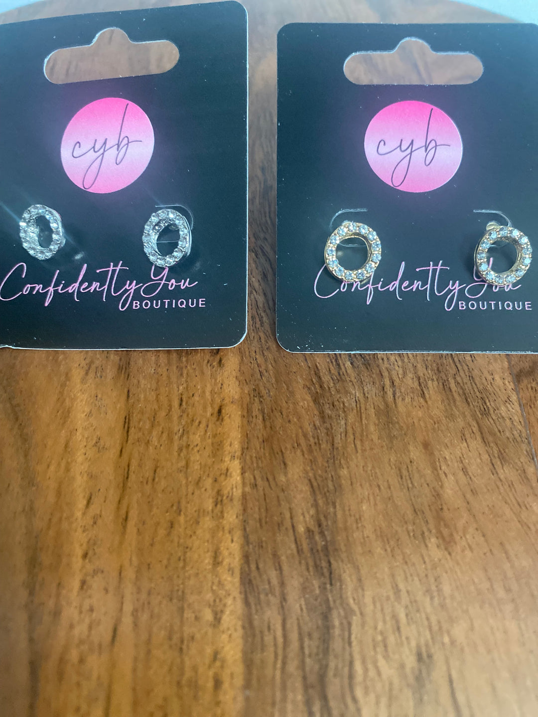 Crystal Stud Earrings