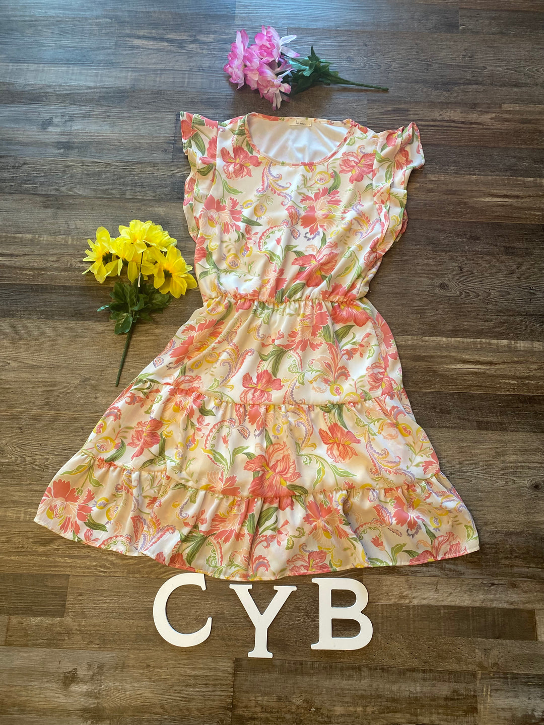 Floral Print Midi Dress