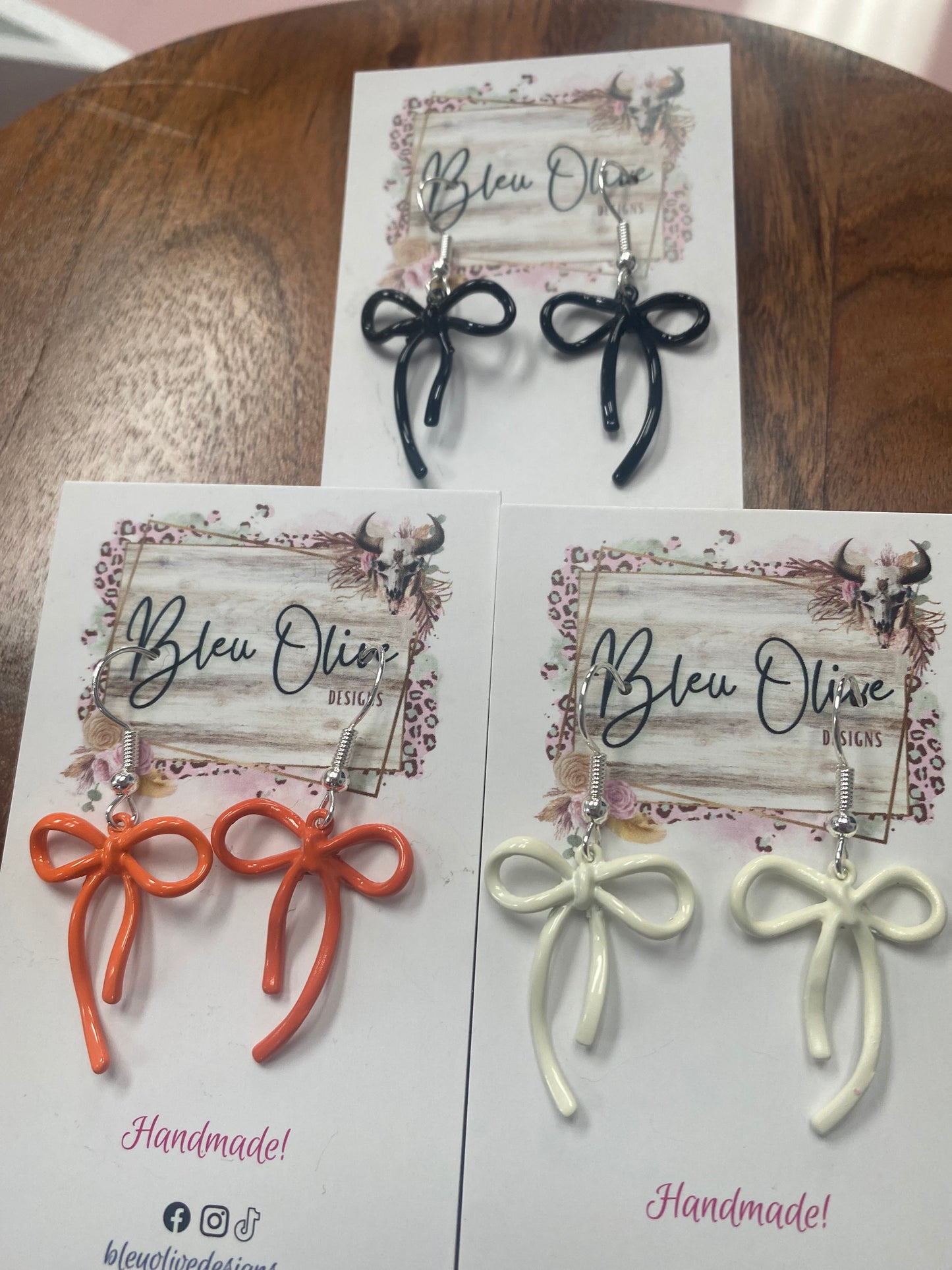 Not Your Basic Bow Earrings