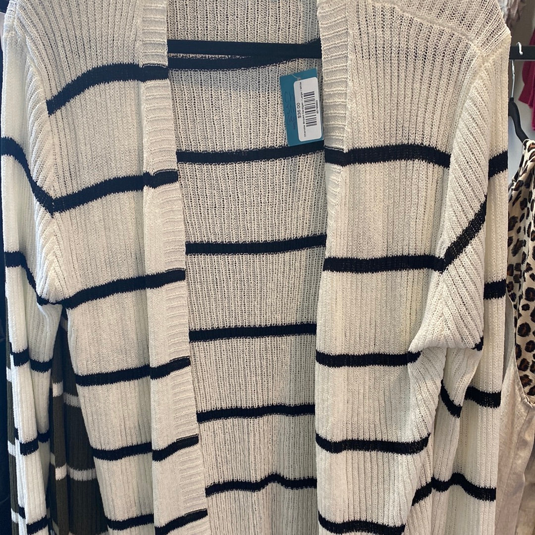 Charlotte Striped Cardigan