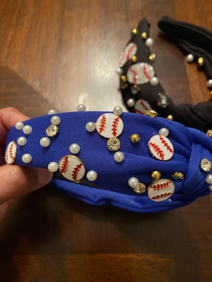 Baseball Hair Headband