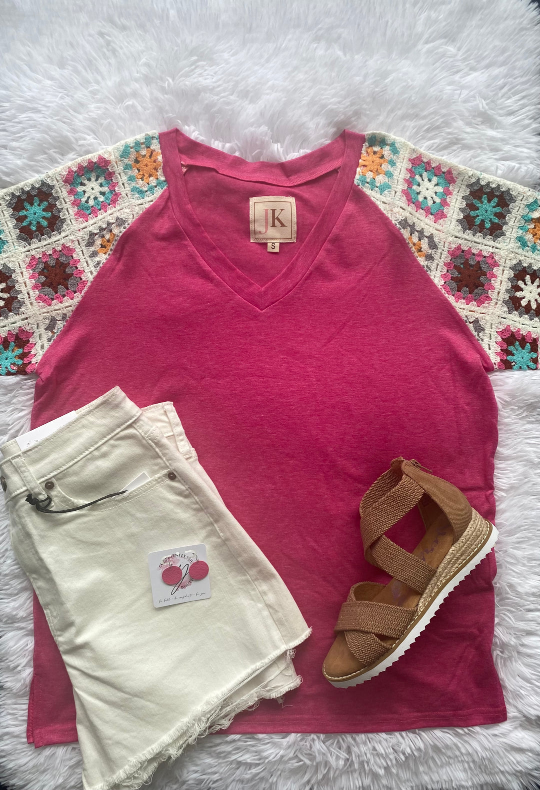 Sia Granny Square Top-Confidently You Boutique