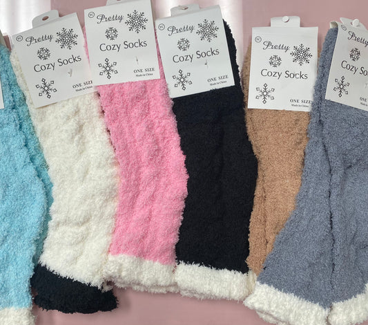 Two Tone Cozy Socks