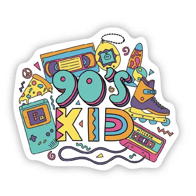 90's Kid Sticker