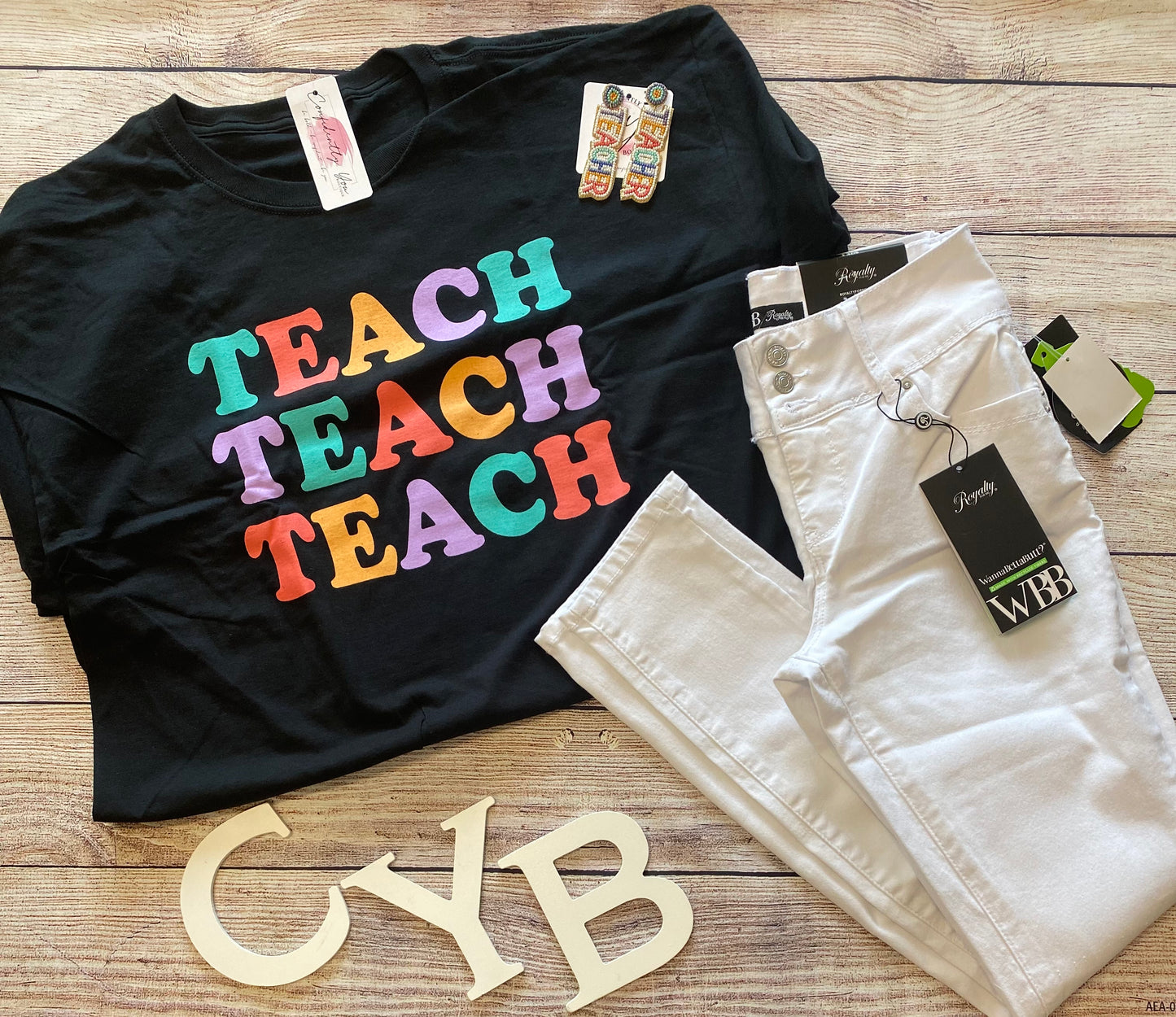 Teach Teach Teach Graphic T-shirt