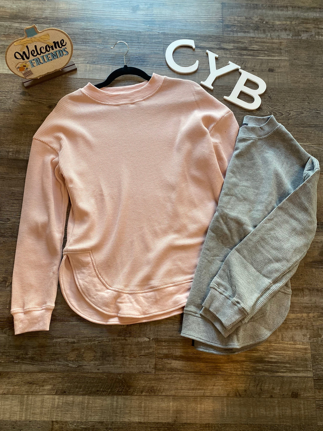 The Waffle Knit Top-Confidently You Boutique