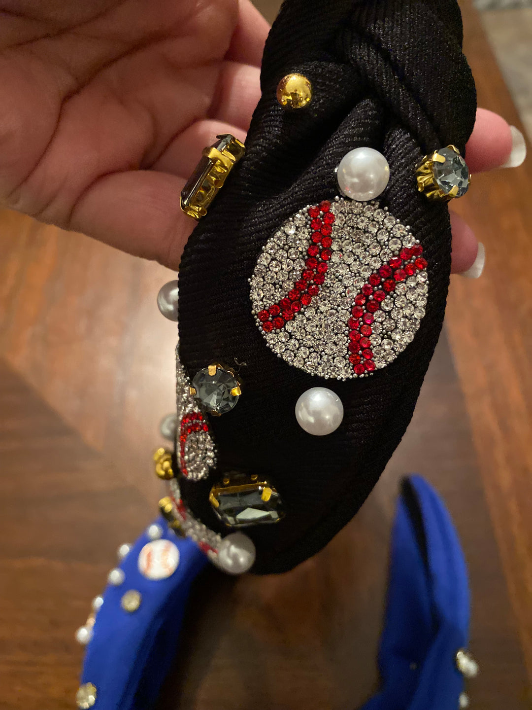 Baseball Hair Headband