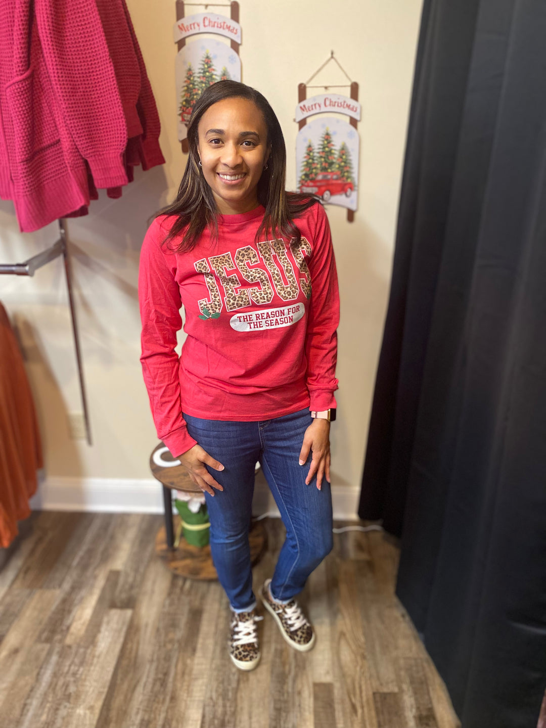 Jesus Is The Reason Varsity Long Sleeve
