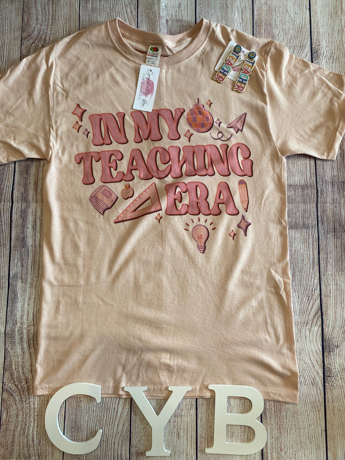 Teacher Era Graphic T-shirt