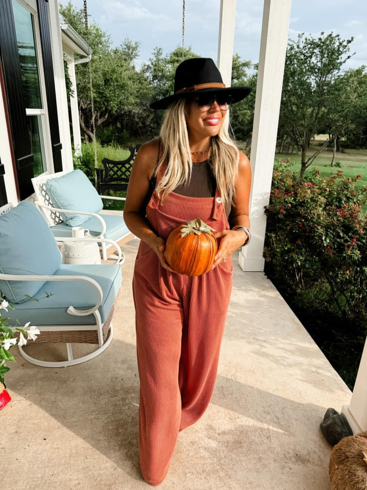 Karli Fall Boho Overalls