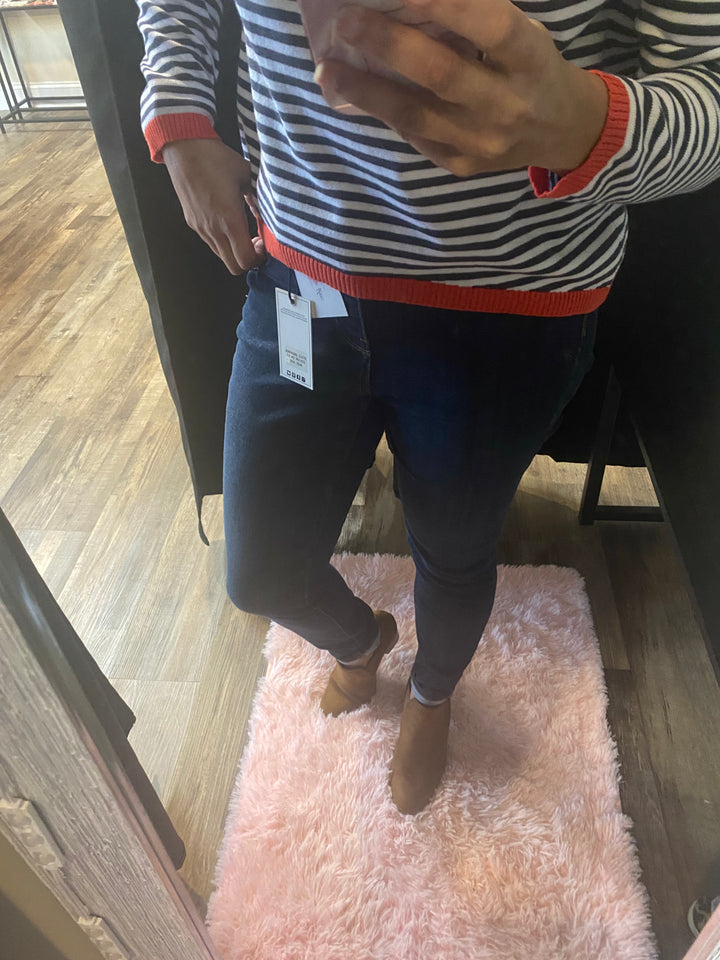 Yoke Seam Judy Blue Denim