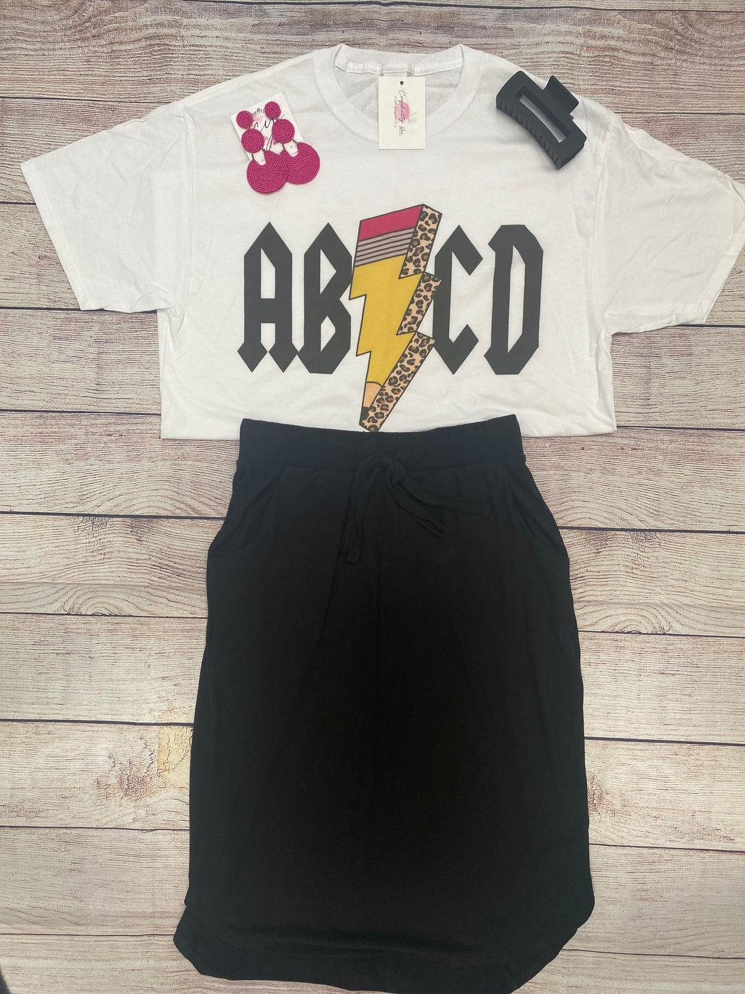 ABCD Teacher T-shirt