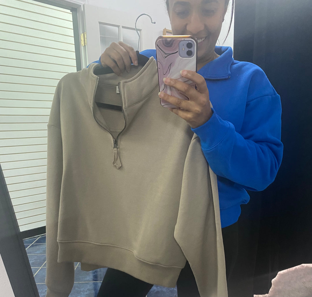 Fleece Sweatshirt by Zenana