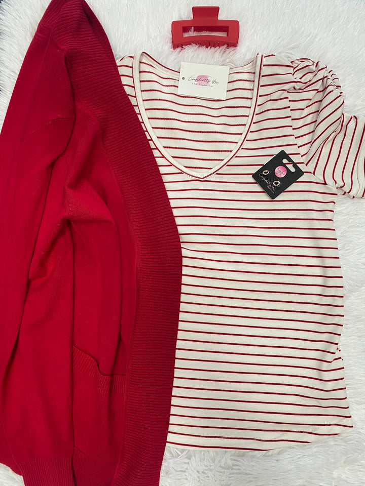 The Terry Knit Top-Confidently You Boutique