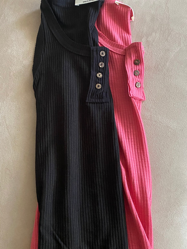 Ribbed Tank Top-Confidently You Boutique